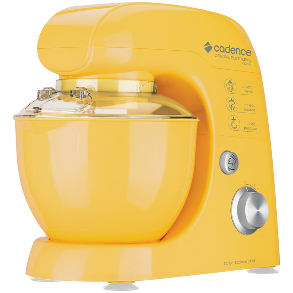 BATIDORA CADENCE ORBITAL COLORS AMARIILA, 8 VEL, 400 W.  BAT504-220