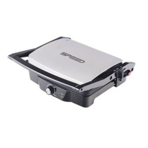 SANDWICHERA SPEED GRILL 4P APERT 180° INOX 2000W - SSGSP