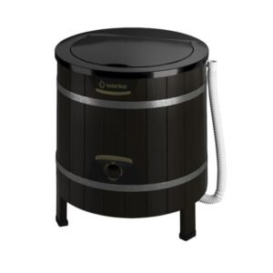LAVARROPAS WANKE 5KG SEMIAUTOMATICA MADERA NEGRO - 100ESC