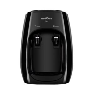 BEBEDERO BRITANIA DE MESA ELECTRONICO FRIO/NATURAL BIVOLT NEGRO - BBE01PF - 6521